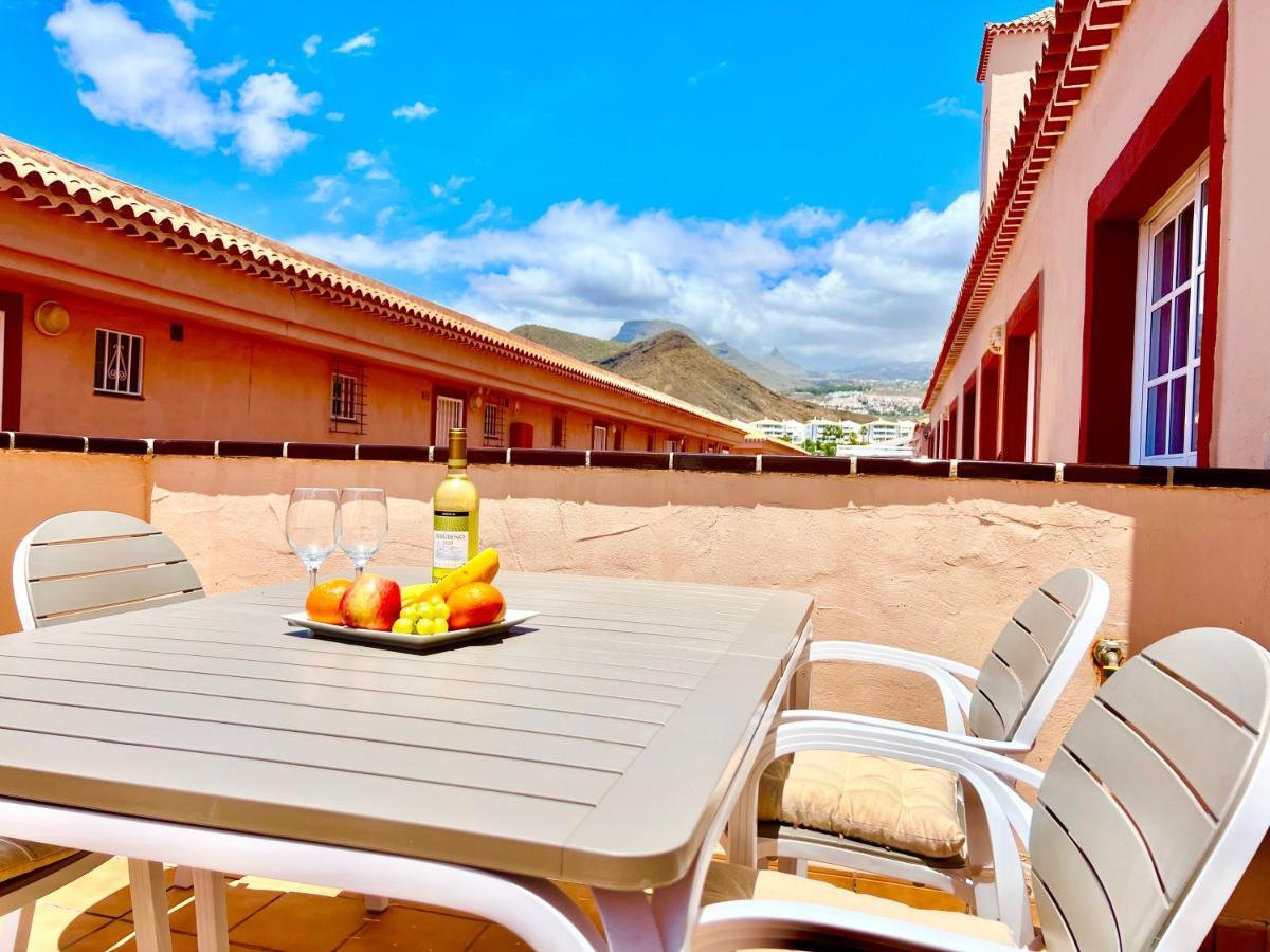!!! Relaxing View, The Heights Apartment With Terrace And Heated Pools, Los Cristianos Los Cristianos  Exterior foto